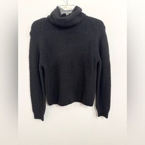 Topshop Charcoal Cowl Neck Sweater